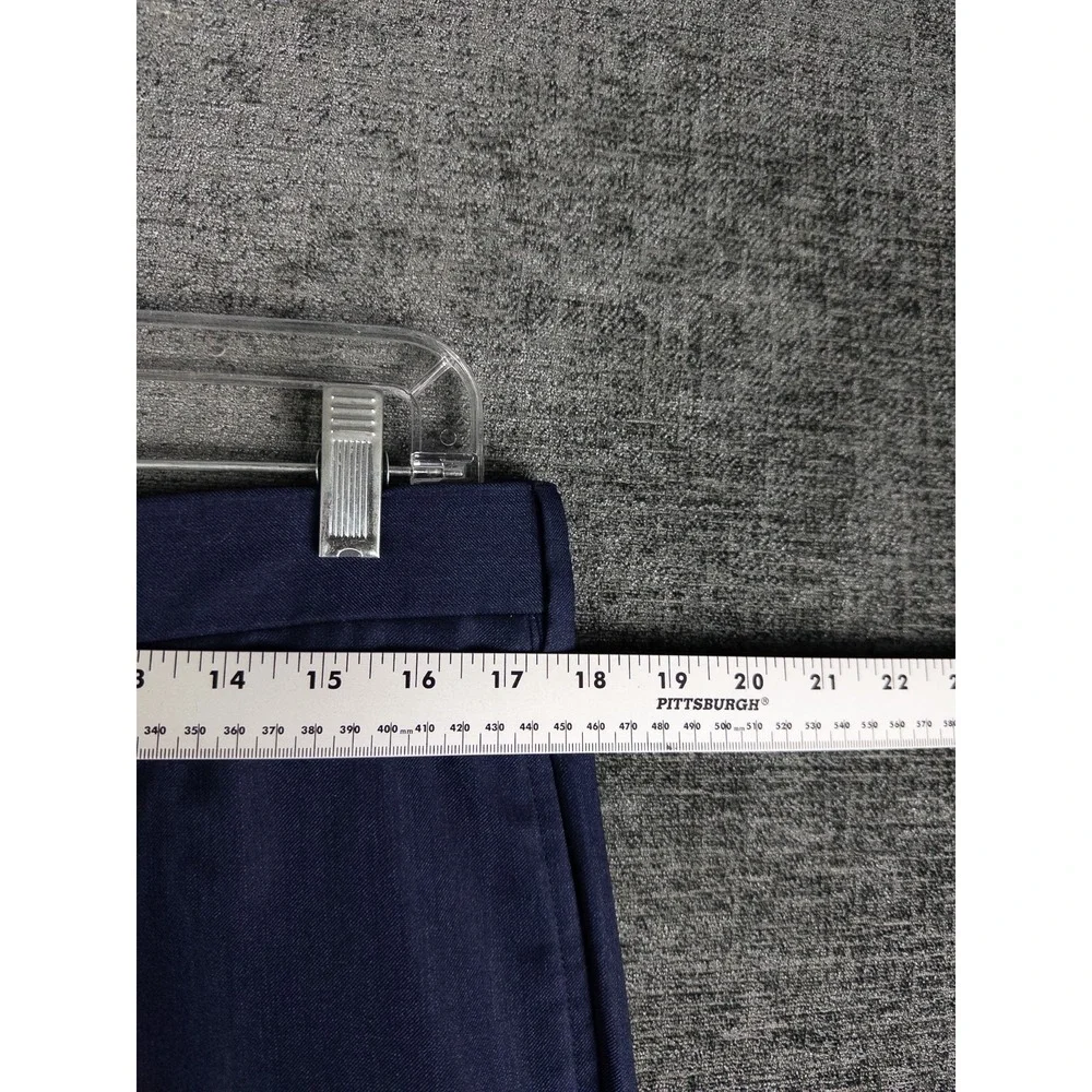 Set of 2 Brooks Brothers 1818 Regent Dress Pants Mens 35‎ Navy Pleated 100% Wool